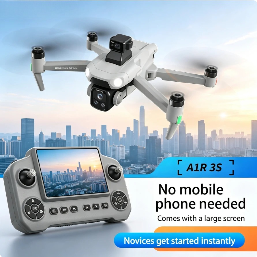 Fpv Brushless Rc Drone 4K - オリジナルA1R3S GPS折りたたみ式ドローン 8K HDカメラ 5G WiFi