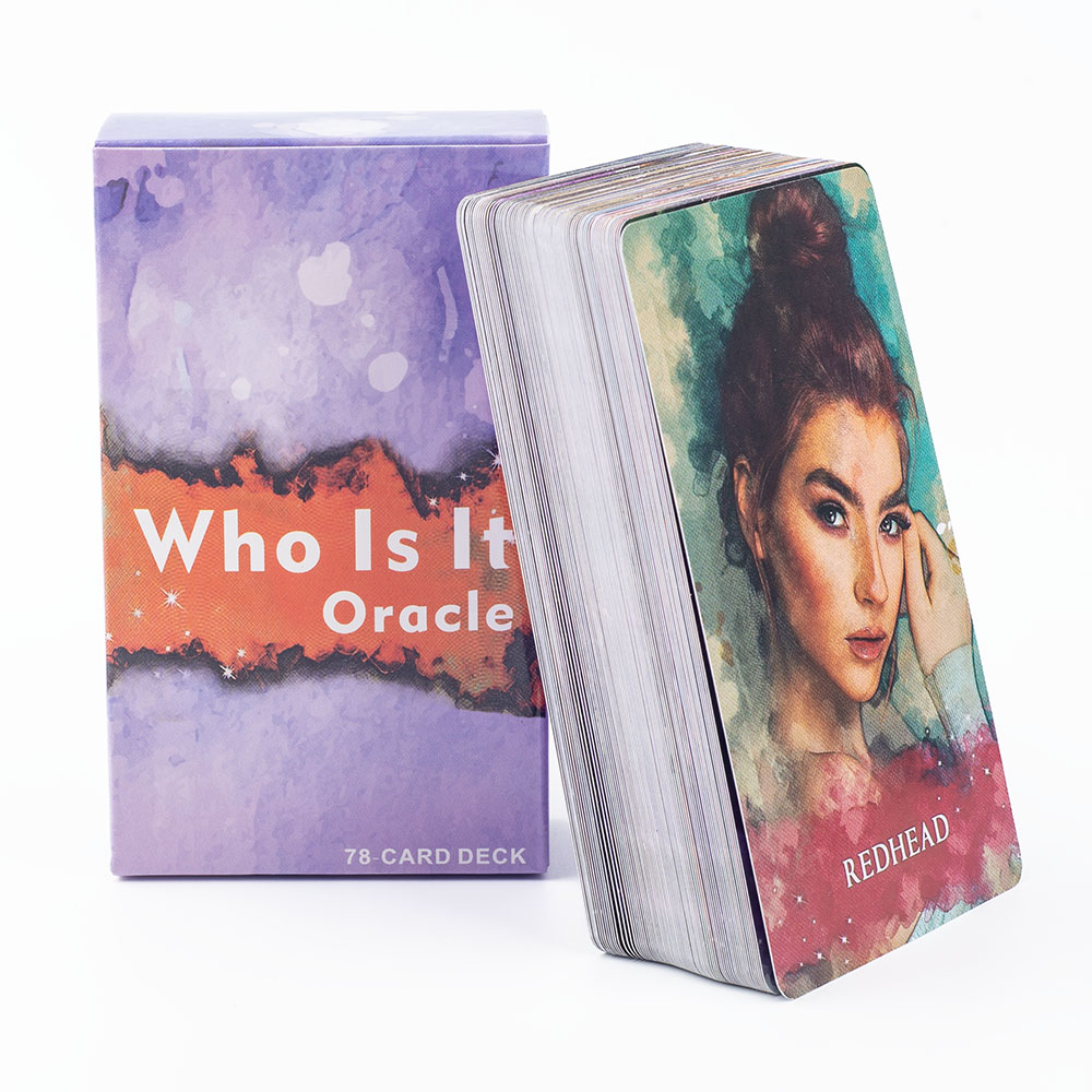Tarot Cards Deck With Guidebook - Who Is It オラクルカード 78 枚