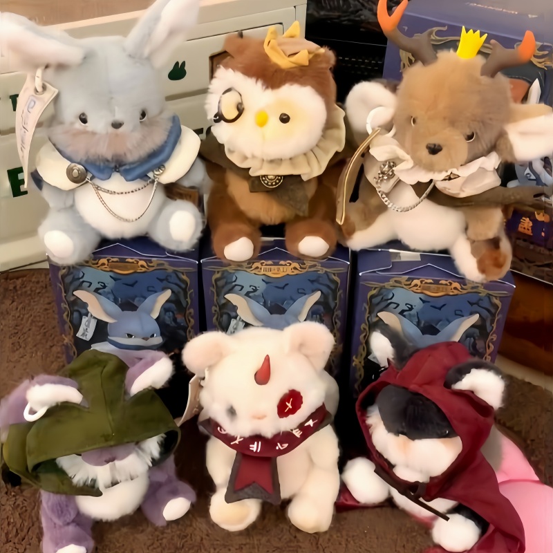 Anime Action Figure Blind Box - 新しいエンドレスフォレストシリーズぬいぐるみブラインドボックスサプライズミステリーボックスかわいいアクションアニメフィギュア人形装飾女の子ギフトおもちゃ
