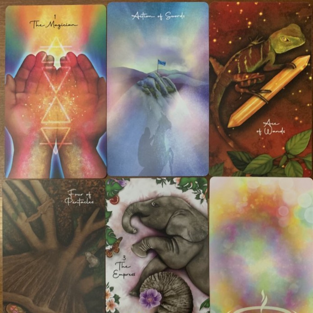 運命のタロット,10.3x6 cm, 78枚,神聖な指導と抱 - Tarot Cards Deck With Guidebook のレビューと価格