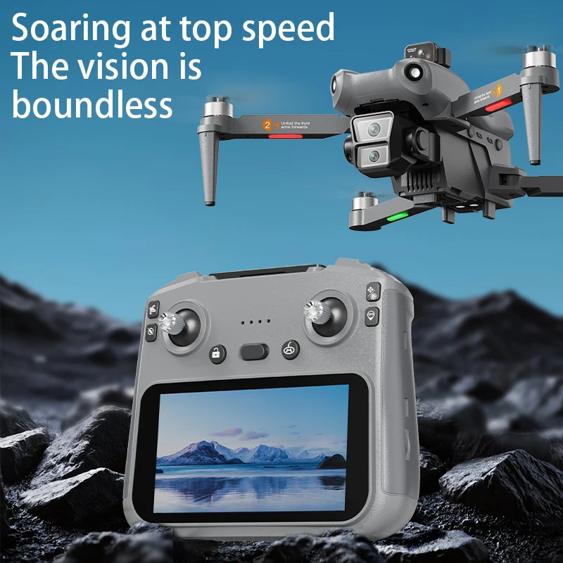L300 ウルトラドローン プロフェッショナル 4K 広角H - Fpv Brushless Rc Drone 4K のレビューと価格