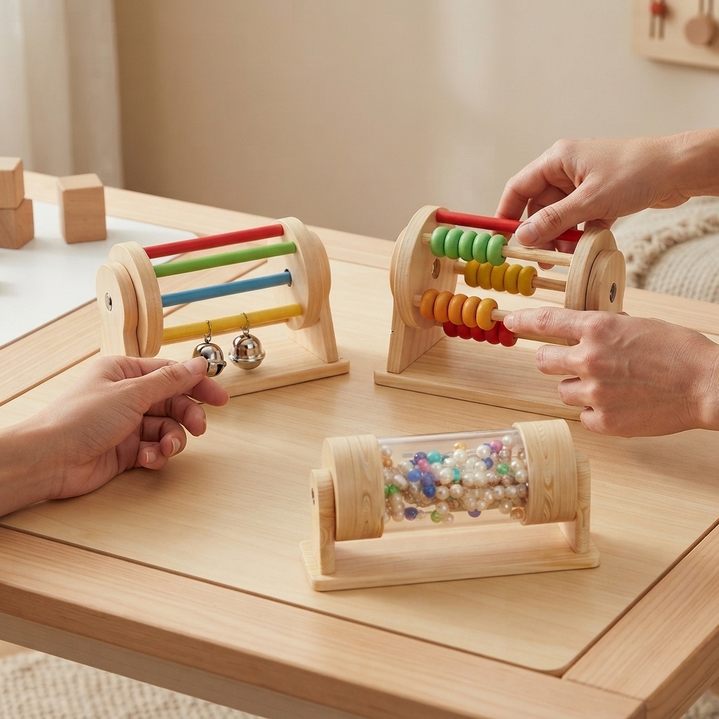 ホットビジーボード モンテッソーリ木製パズル DIYアクティ - Montessori Wooden Busy Board Toddler のレビューと価格