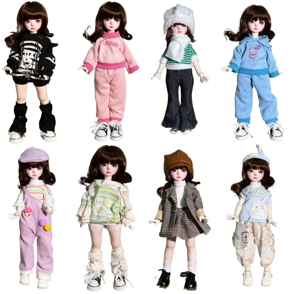 1/6 BJD 人形ドレス人形ファッション 30 センチメー - Bjd Doll 1 6 Full Set With Clothes のレビューと価格