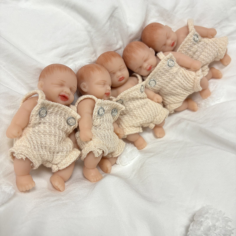 5個/セット 4インチ 手作り 高品質 リアルなシリコン製  - Reborn Baby Doll Silicone Realistic のレビューと価格