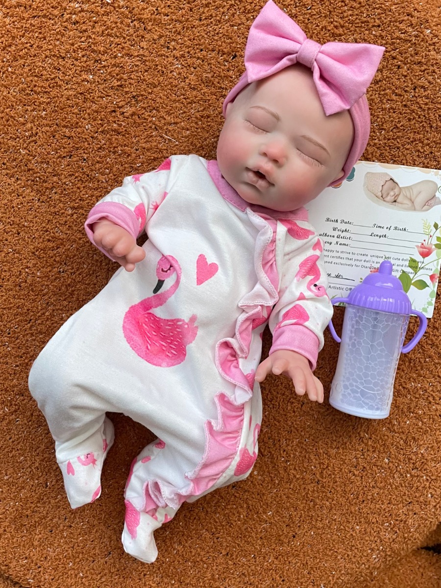 13.7インチ（35cm）全身ソフトシリコン新生児女の子リボ - Reborn Baby Doll Silicone Realistic のレビューと価格
