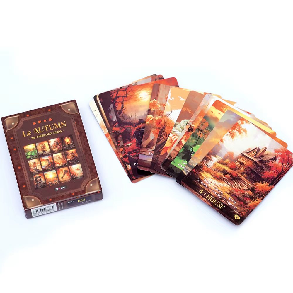 ルノルマンタロットデッキ ル・オータムコレクション 占いと運 - Tarot Cards Deck With Guidebook のレビューと価格