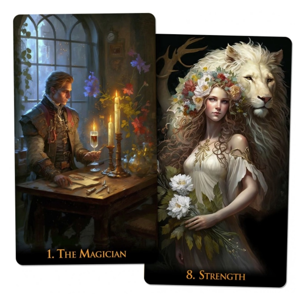 12*7 センチメートル奇妙な世界タロット 78 カードタロ - Tarot Cards Deck With Guidebook のレビューと価格