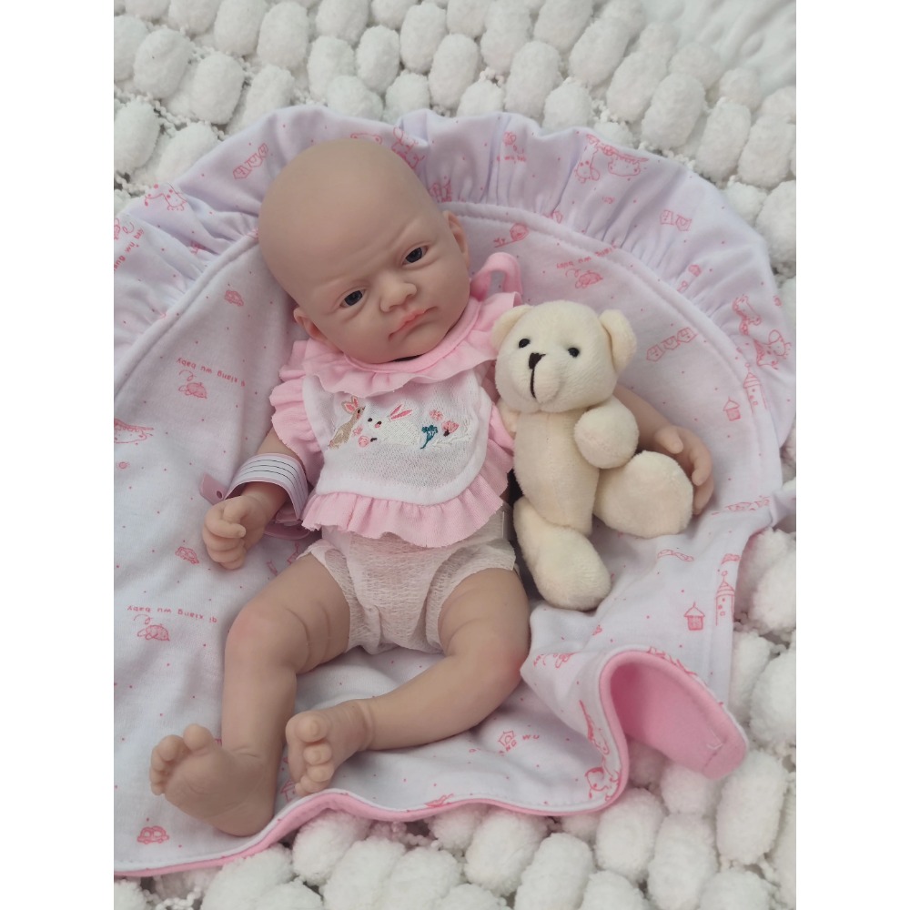 12インチの柔らかいシリコン製リボーンドール、リアルなミニチ - Reborn Baby Doll Silicone Realistic のレビューと価格