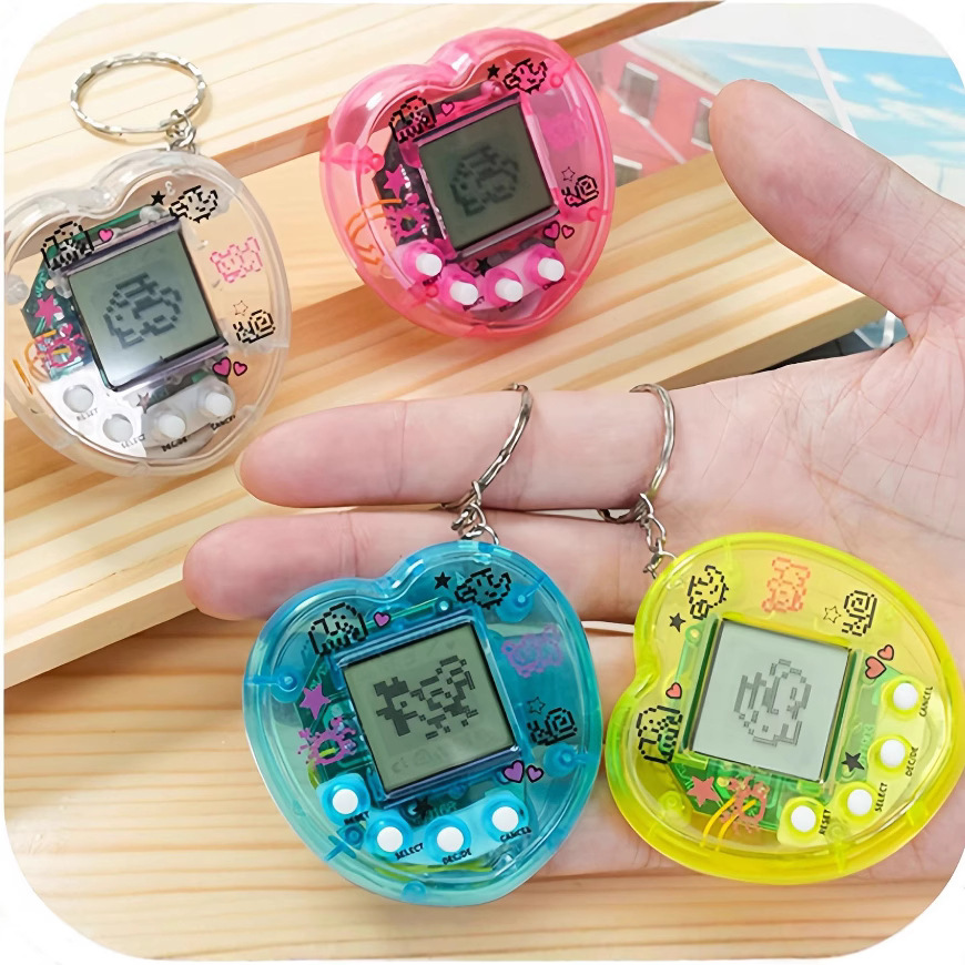ハート型電子ペットたまごっちノスタルジックな仮想サイバーデジ - Tamagotchi Electronic Pet Virtual のレビューと価格