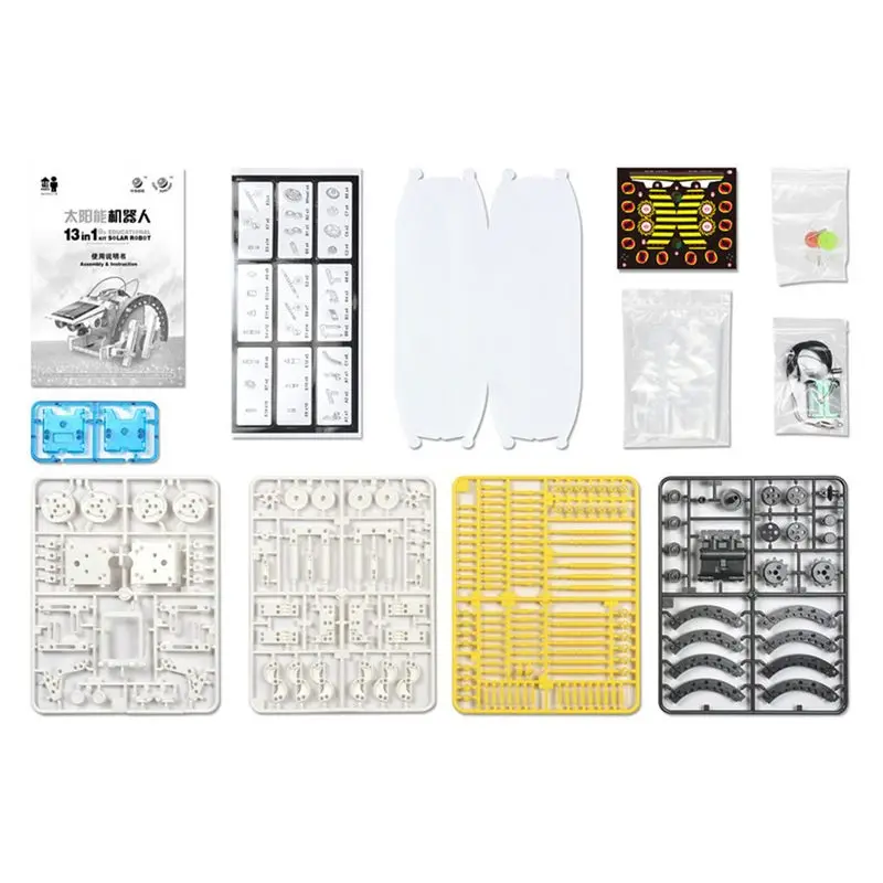 STEM 13-in-1 教育ソーラーロボットおもちゃ DI - Stem Solar Robot Kit For Kids のレビューと価格
