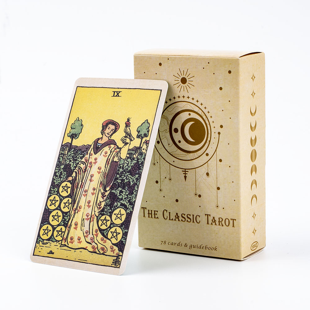 初心者のための古典的なタロットボードゲーム,ガイドブックと美 - Tarot Cards Deck With Guidebook のレビューと価格