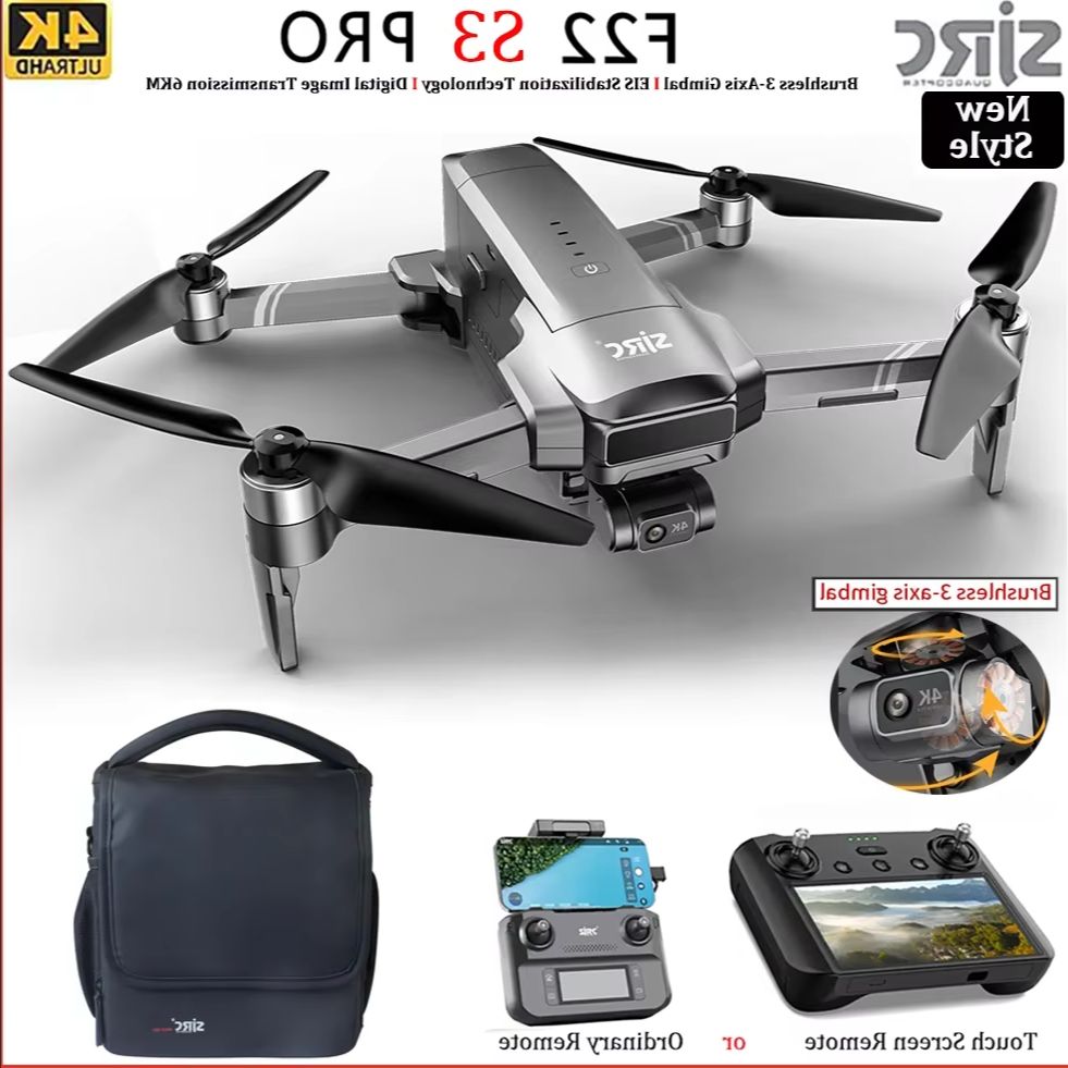 SJRC F22 S3 pro 折りたたみ式RCクアッドコプ - Fpv Brushless Rc Drone 4K のレビューと価格