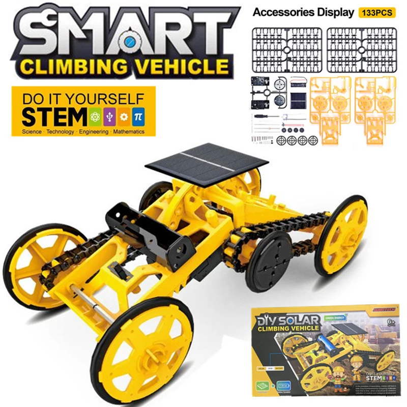 ソーラーおもちゃ小説子供のおもちゃ組み立てキット DIY ロ - Stem Solar Robot Kit For Kids のレビューと価格