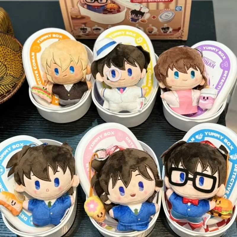 アニメ名探偵コナンシリーズブラインドボックス弁当モデル人形ぬ - Anime Action Figure Blind Box のレビューと価格