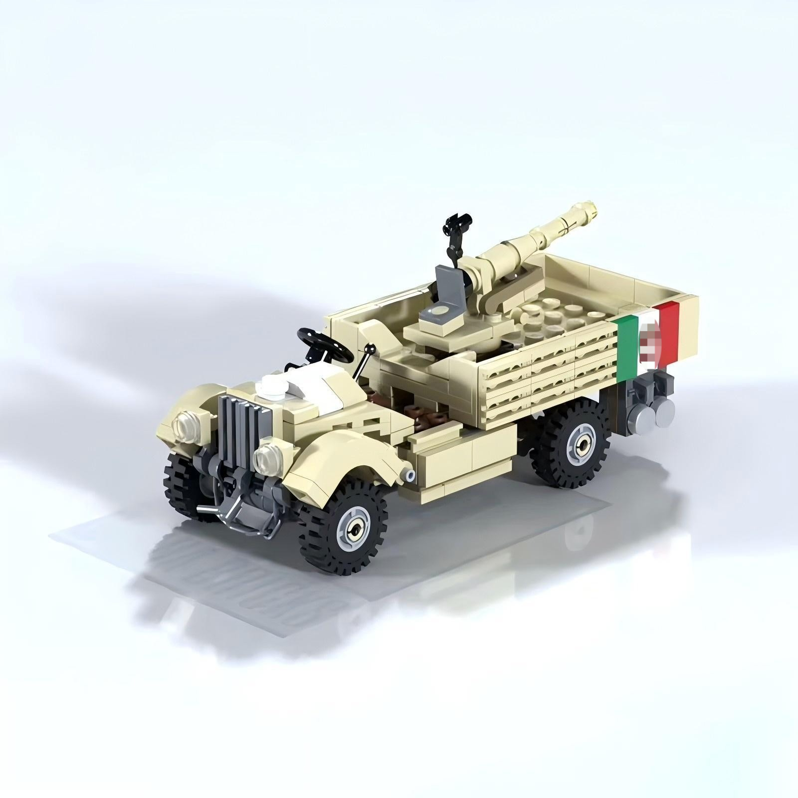 MOC ミリタリーシリーズ イタリア M11-39 中戦車  - Lego Compatible Military Tank のレビューと価格