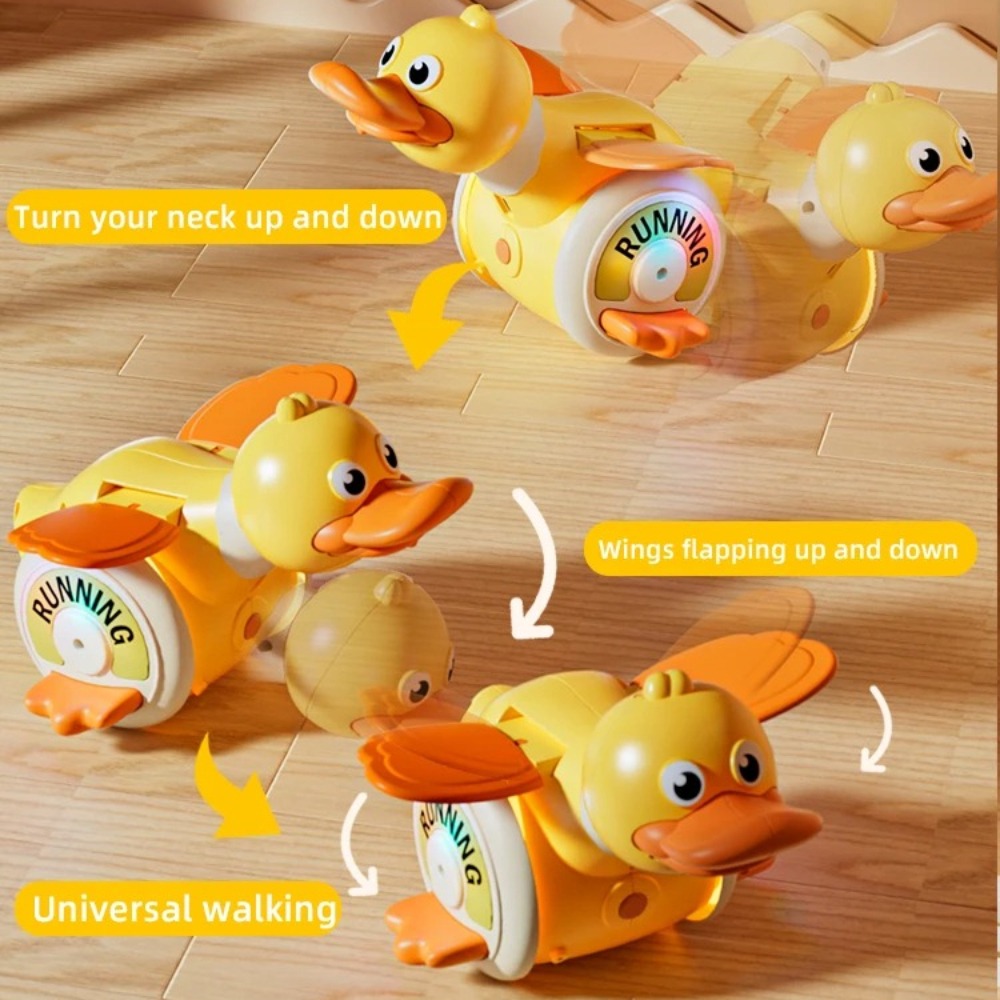 新しい電動回転式採餌アヒル トゥルルダック 教育玩具 這い歩 - Educational Toys のレビューと価格