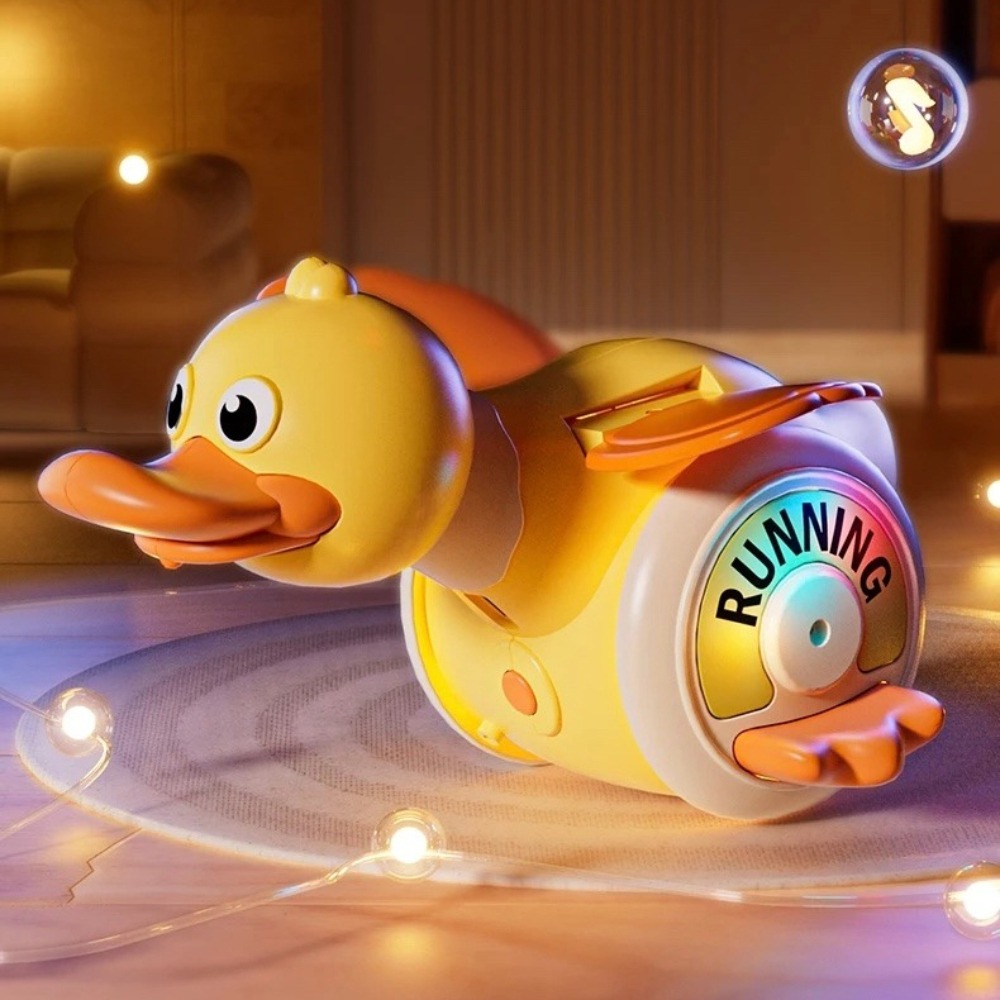 新しい電動回転式採餌アヒル トゥルルダック 教育玩具 這い歩 - Educational Toys のレビューと価格