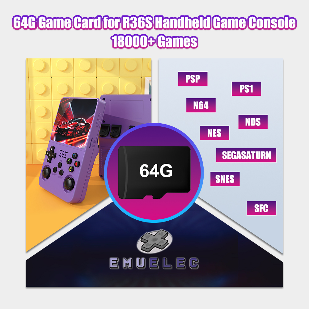 R36SビデオレトロハンドヘルドゲームコンソールEmuELE - Retro Handheld Game Console R36S のレビューと価格