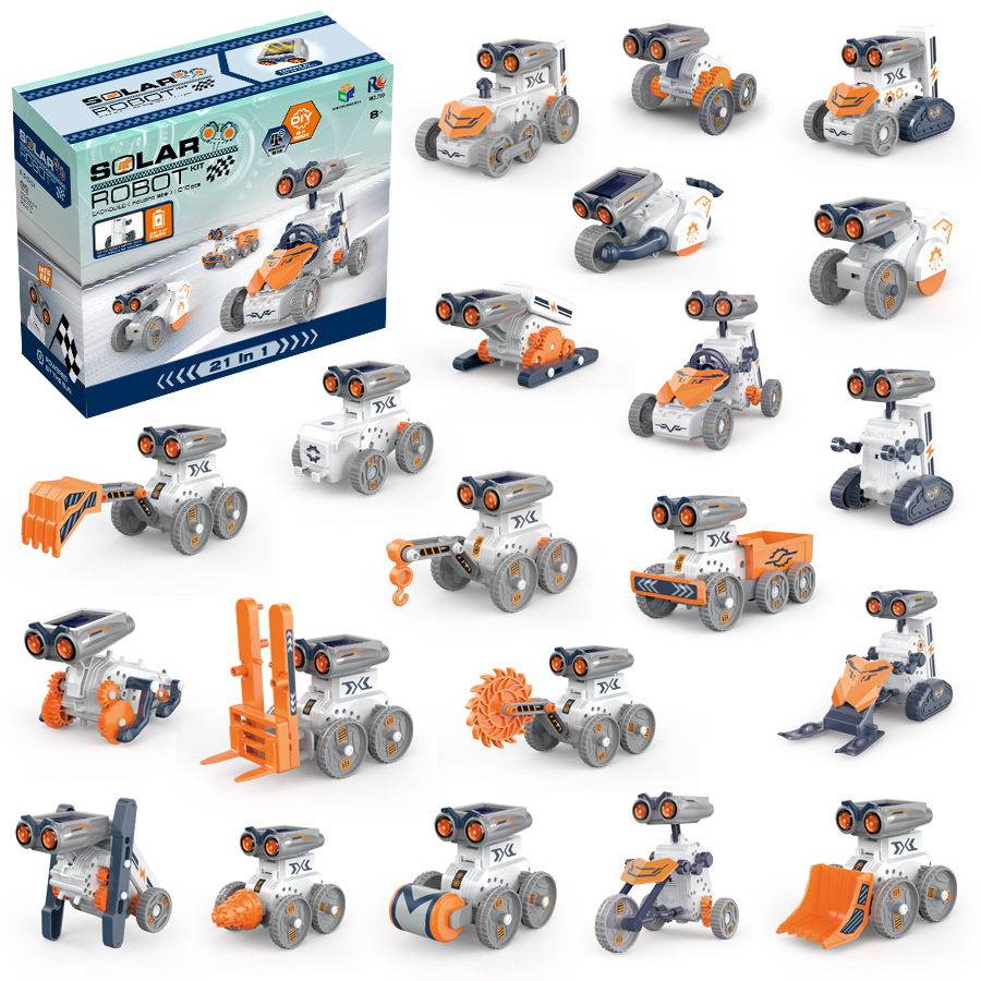 21 in 1 STEMソーラーロボットキットおもちゃ 男の - Stem Solar Robot Kit For Kids のレビューと価格