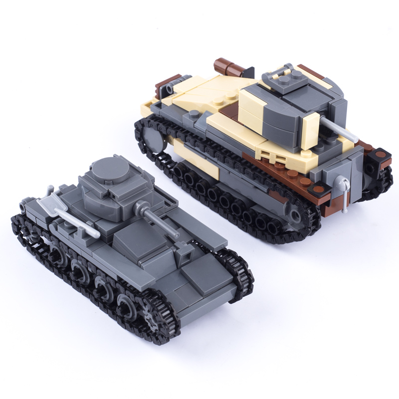 子供のための日本の軍用戦車,軍隊,兵士,軍隊,軍隊,車,部品 - Lego Compatible Military Tank のレビューと価格