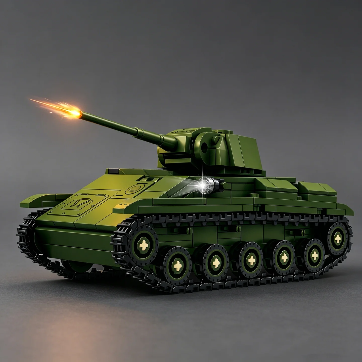 ソビエト軍赤軍T-70軽戦車組み立てブロックモデル—戦場ミニ - Lego Compatible Military Tank のレビューと価格