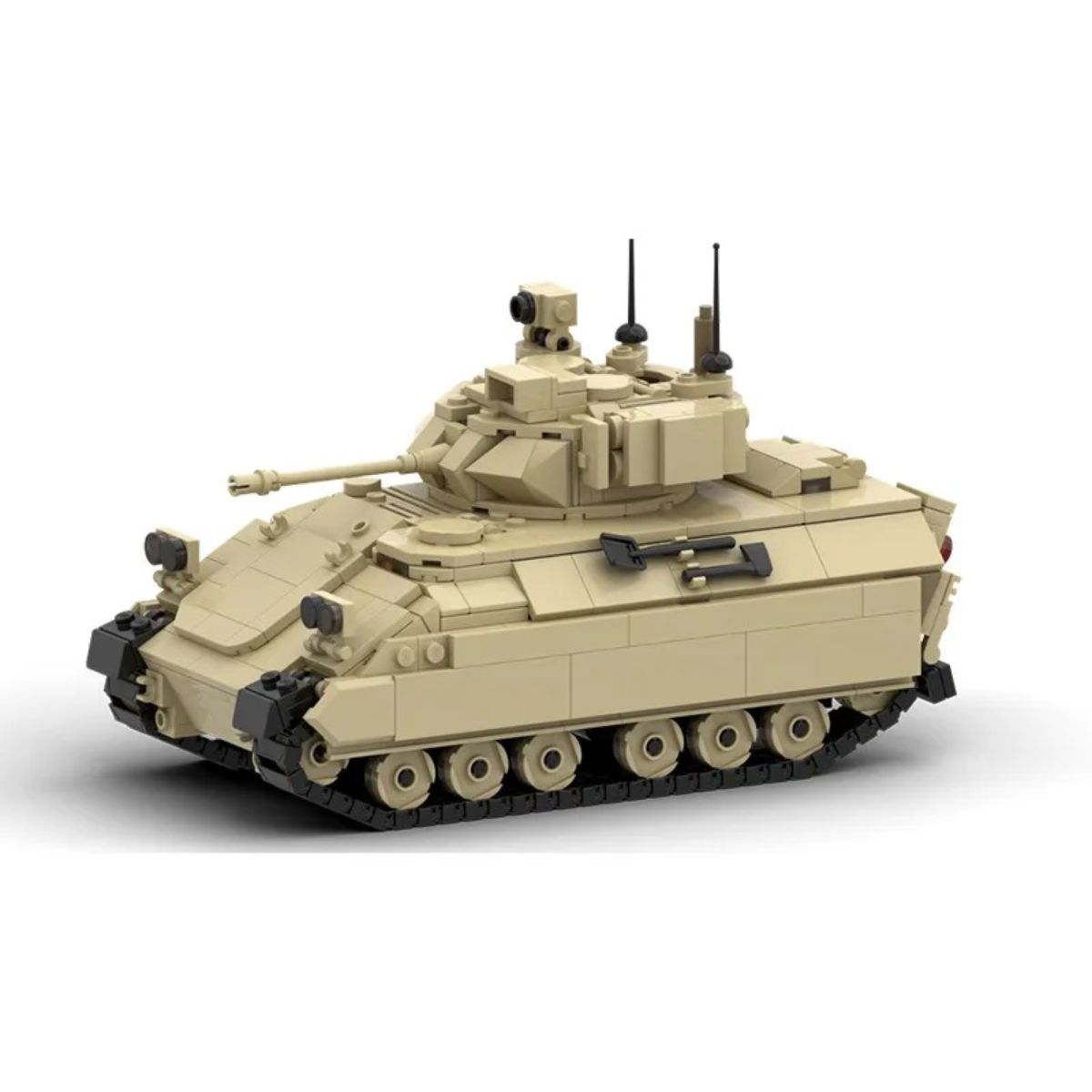 MOC ミリタリーシリーズ 装軌式装甲偵察車両 ブロックセッ - Lego Compatible Military Tank のレビューと価格